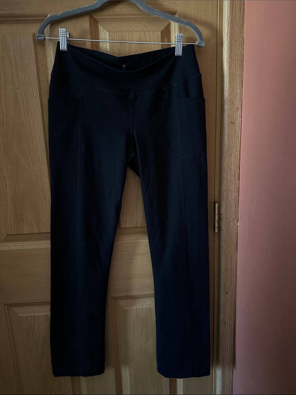 Skechers Black Straight Leg Ponte Pants